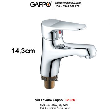 Vòi Lavabo Gappo G1036