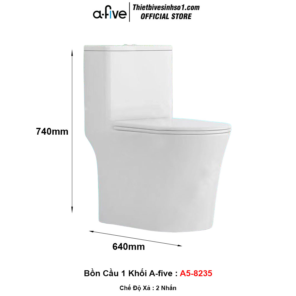 Bồn Cầu A-five A5-8235