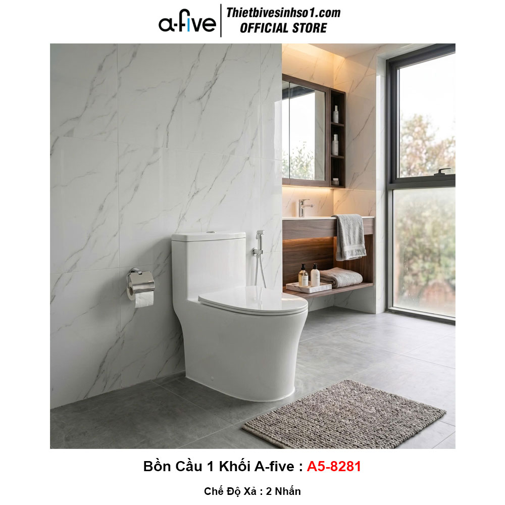 Bồn Cầu A-five A5-8281 Bồn Cầu A-five A5-8281