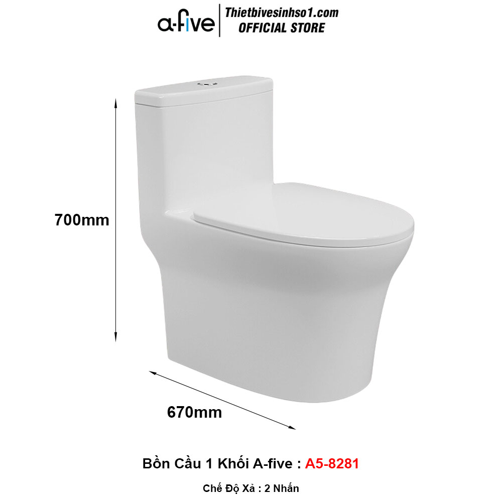 Bồn Cầu A-five A5-8281