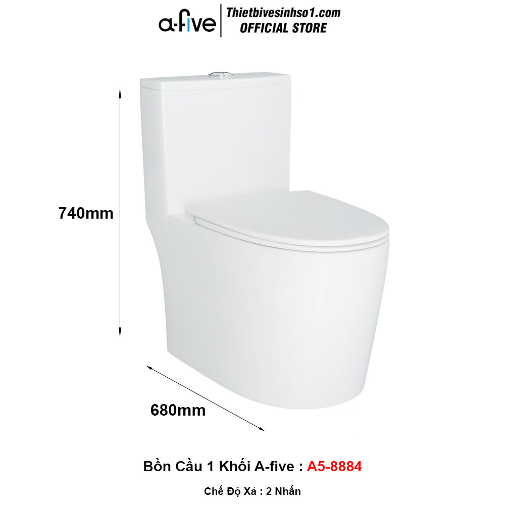 Bồn Cầu A-five A5-8884