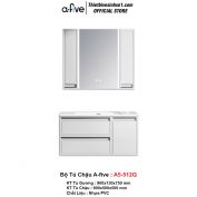 Bộ Tủ Chậu A-five A5-512Q
