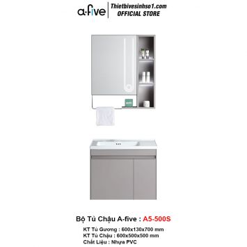 Bộ Tủ Chậu A-five A5-500S
