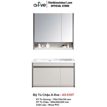Bộ Tủ Chậu A-five A5-510T