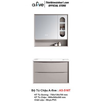 Bộ Tủ Chậu A-five A5-516T