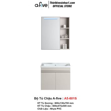 Bộ Tủ Chậu A-five A5-601S