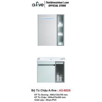 Bộ Tủ Chậu A-five A5-602S