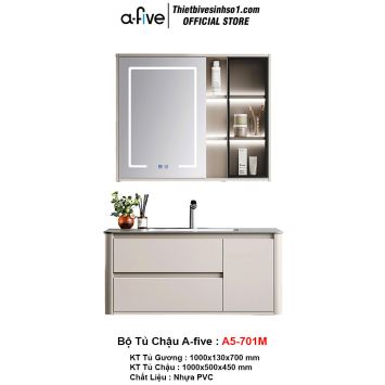 Bộ Tủ Chậu A-five A5-701M