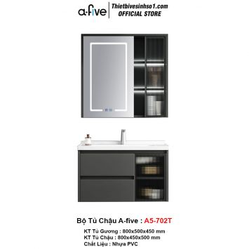 Bộ Tủ Chậu A-five A5-702T