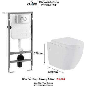 Bồn Cầu Treo Tường A-five A5-904