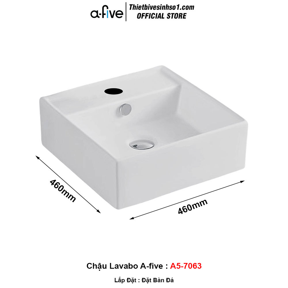 Chậu Lavabo A-five A5-7063 Chậu Lavabo A-five A5-7063