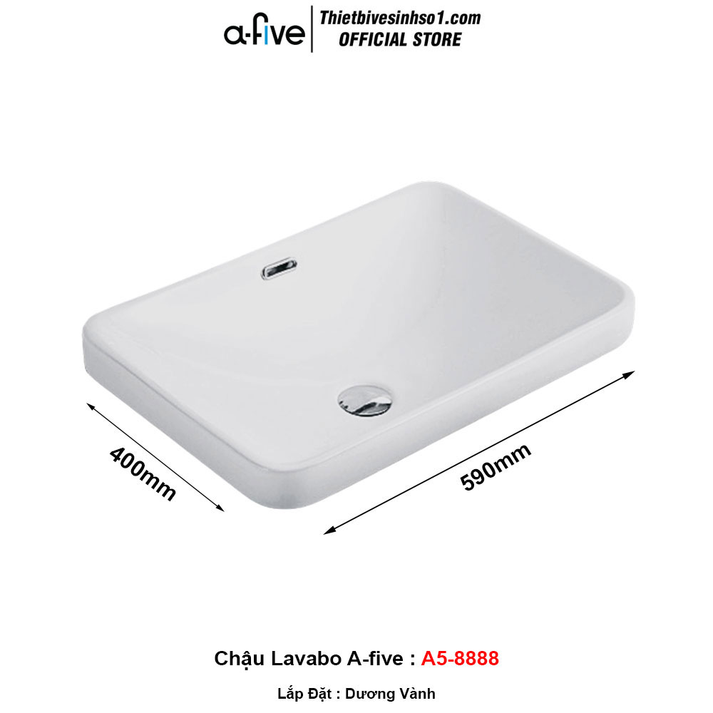 Chậu Lavabo A-five A5-8888 Chậu Lavabo A-five A5-8888