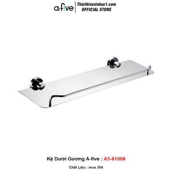 Kệ inox Dưới Gương A-five A5-81009