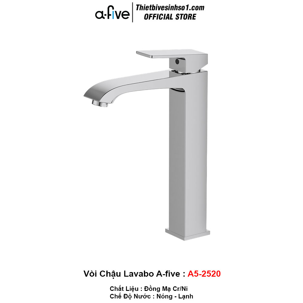 Vòi Lavabo A-five A5-2520 Vòi Lavabo A-five A5-2520