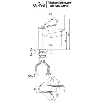 Vòi Lavabo A-five A5-1921