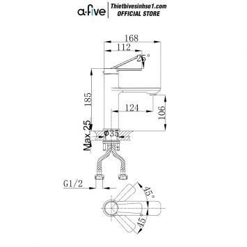 Vòi Lavabo A-five A5-2121