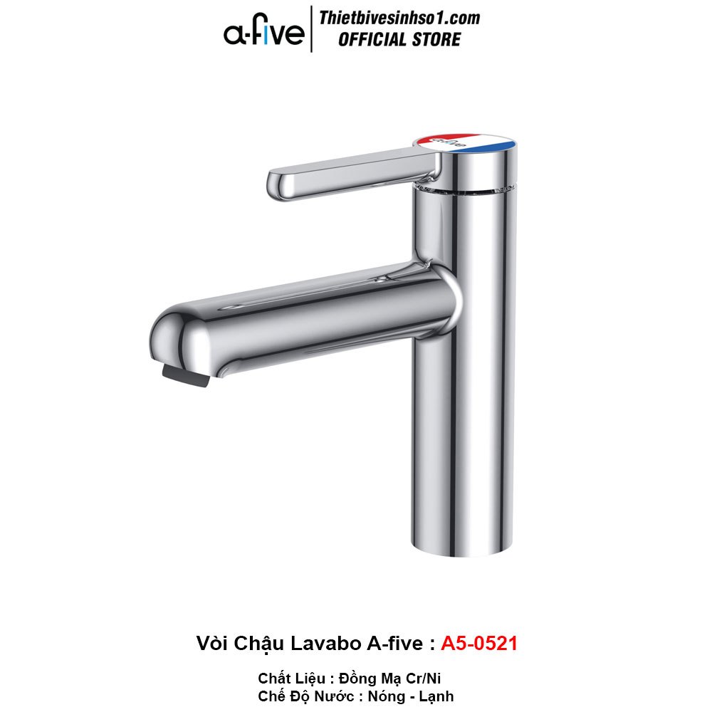 Vòi Lavabo A-five A5-0521 Vòi Lavabo A-five A5-0521