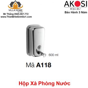 Hộp Xà Phòng Nước Akosi A118