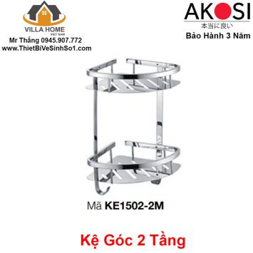 Kệ Góc 2 Tầng Akosi KE1502-2M