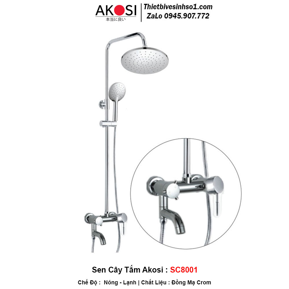 Sen Cây Tắm Akosi SC8001 Sen Cây Tắm Akosi SC8001