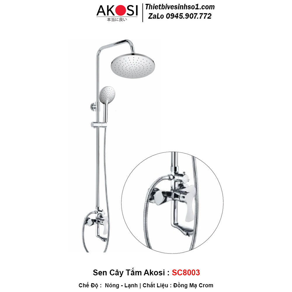Sen Cây Tắm Akosi SC8003 Sen Cây Tắm Akosi SC8003