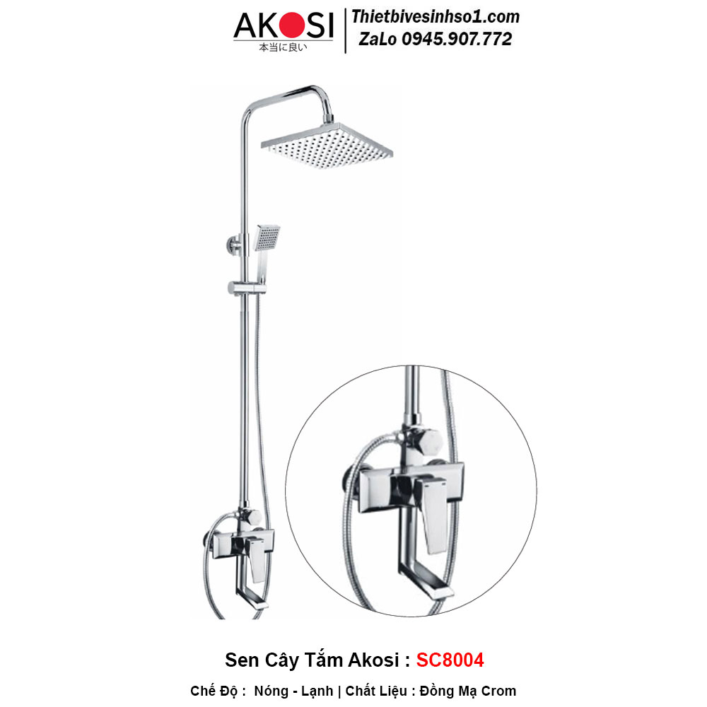 Sen Cây Tắm Akosi SC8004 Sen Cây Tắm Akosi SC8004
