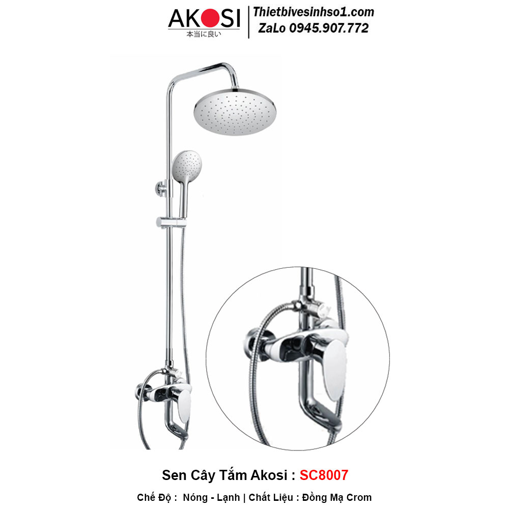 Sen Cây Tắm Akosi SC8007 Sen Cây Tắm Akosi SC8007