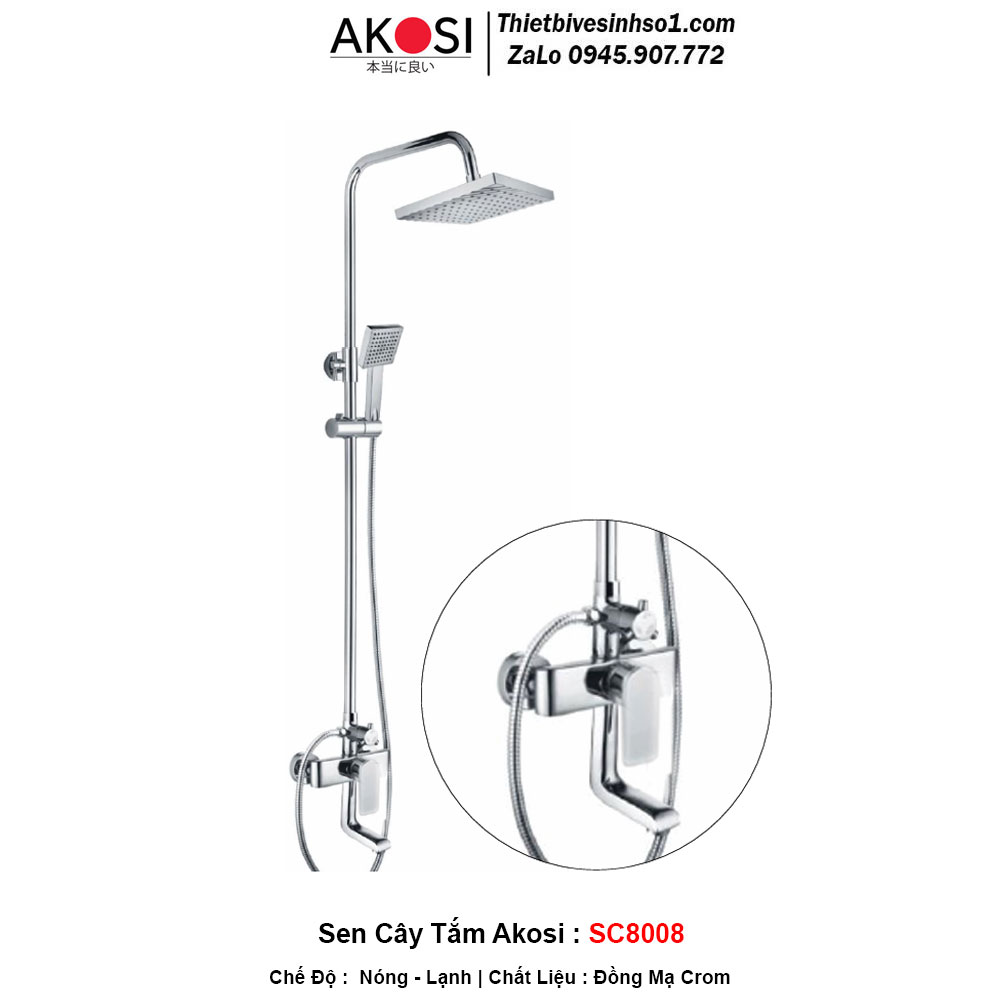 Sen Cây Tắm Akosi SC8008 Sen Cây Tắm Akosi SC8008