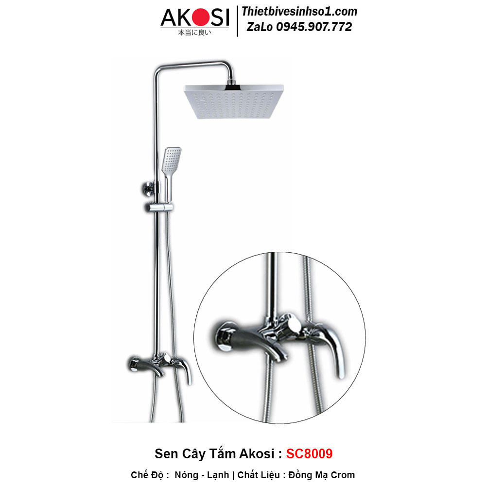 Sen Cây Tắm Akosi SC8009 Sen Cây Tắm Akosi SC8009