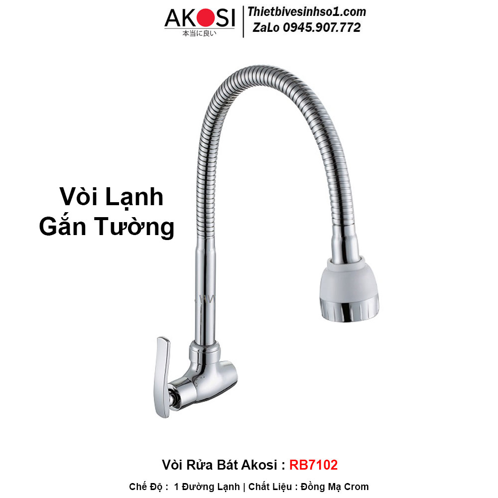 Vòi Rửa Bát Akosi RB7102