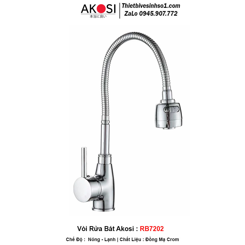 Vòi Rửa Bát Akosi RB7202 Vòi Rửa Bát Akosi RB7202