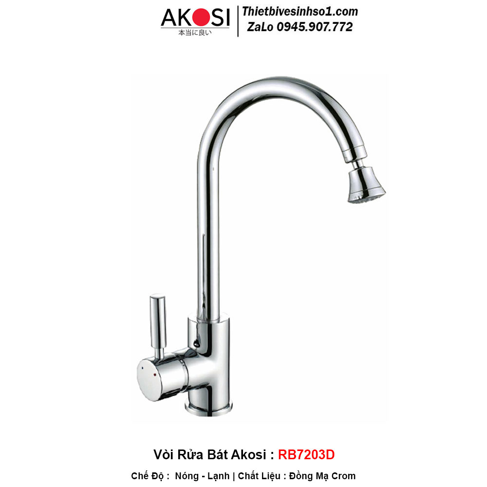 Vòi Rửa Bát Akosi RB7203D Vòi Rửa Bát Akosi RB7203D