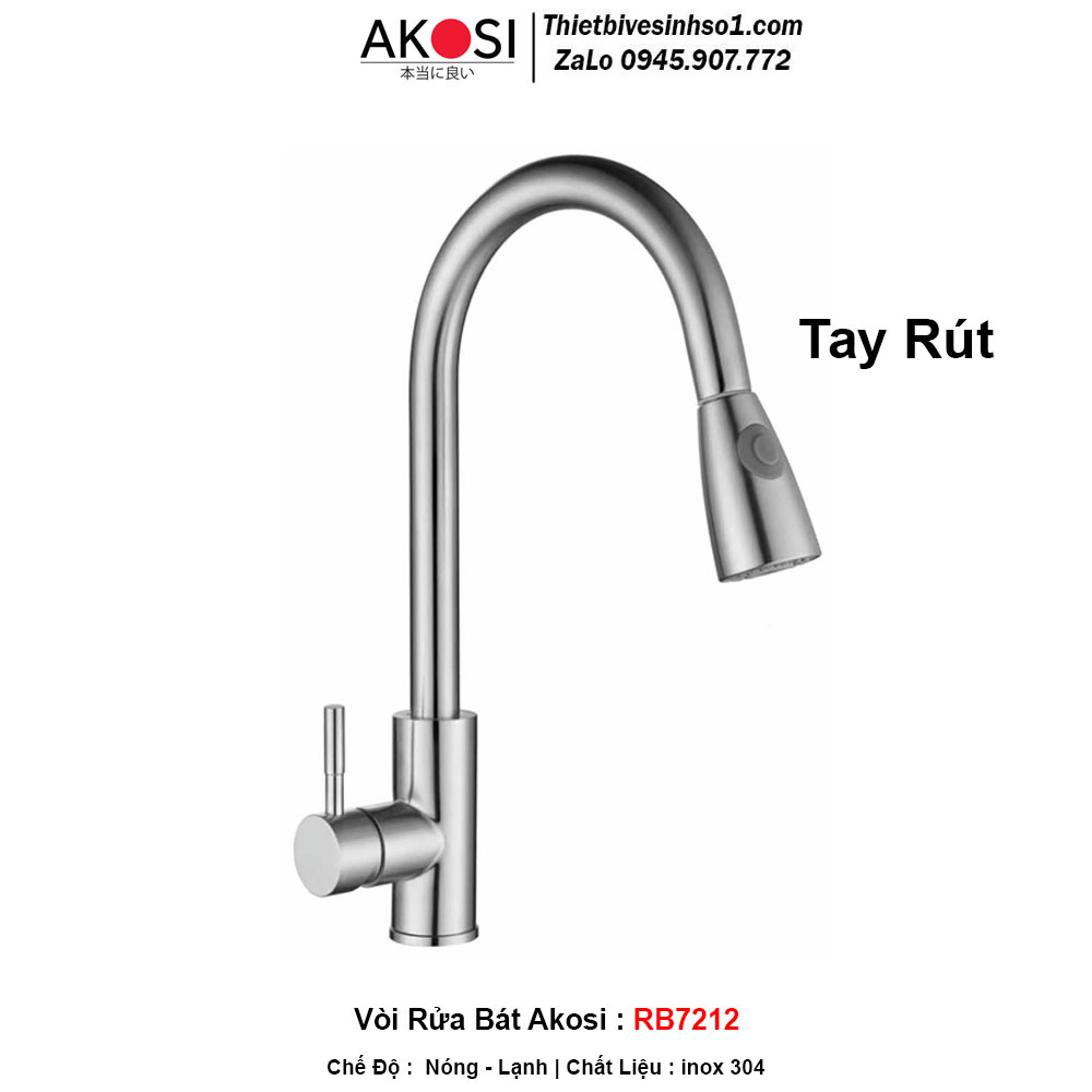 Vòi Rửa Bát Akosi RB7212 Vòi Rửa Bát Akosi RB7212