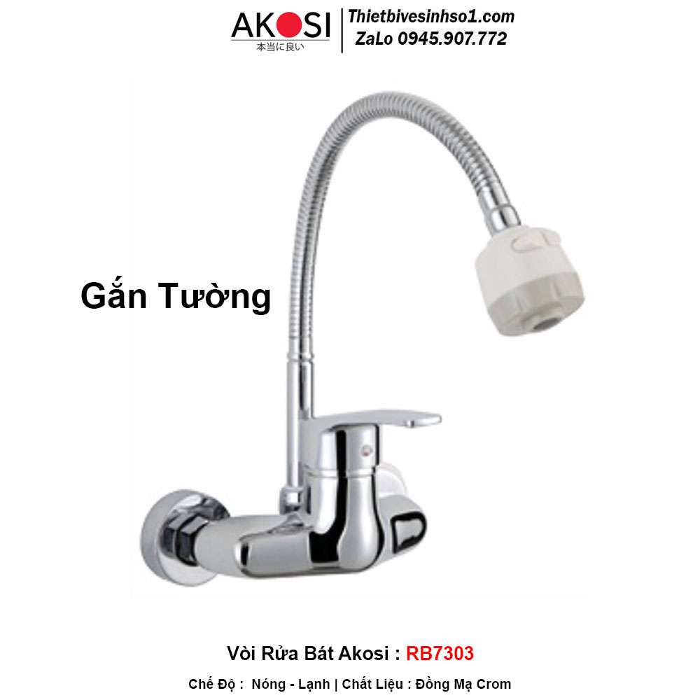 Vòi Rửa Bát Akosi RB7303 Vòi Rửa Bát Akosi RB7303