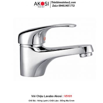 Vòi Chậu Lavabo Akosi V5101