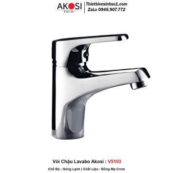 Vòi Chậu Lavabo Akosi V5103