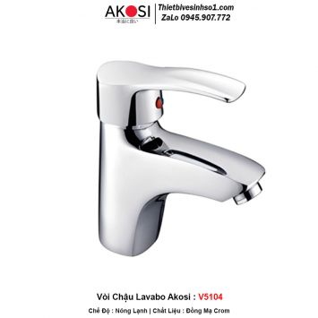 Vòi Chậu Lavabo Akosi V5104