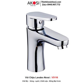 Vòi Chậu Lavabo Akosi V5116