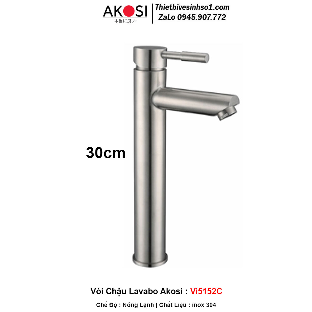 Vòi Chậu Lavabo Akosi Vi5152C