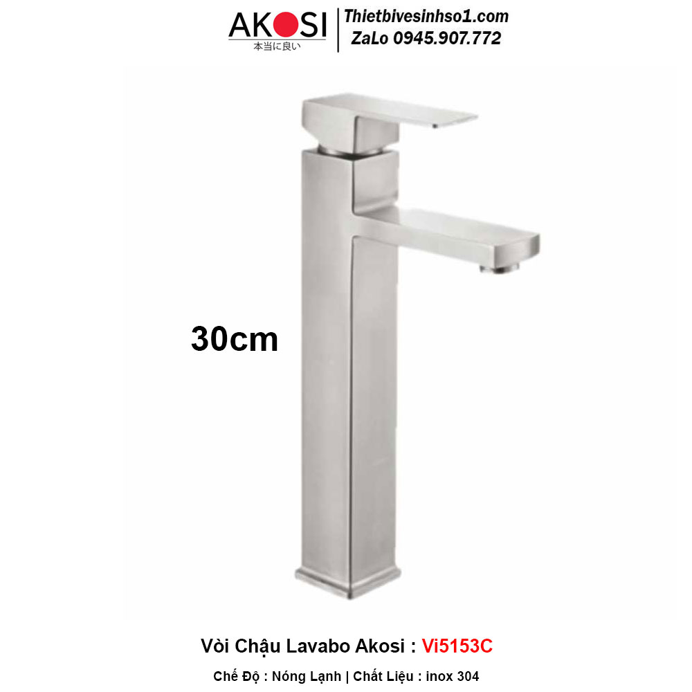 Vòi Chậu Lavabo Akosi Vi5153C