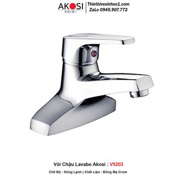 Vòi Chậu Lavabo Akosi V5203