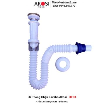 Xi Phông Chậu Lavabo Akosi XF03