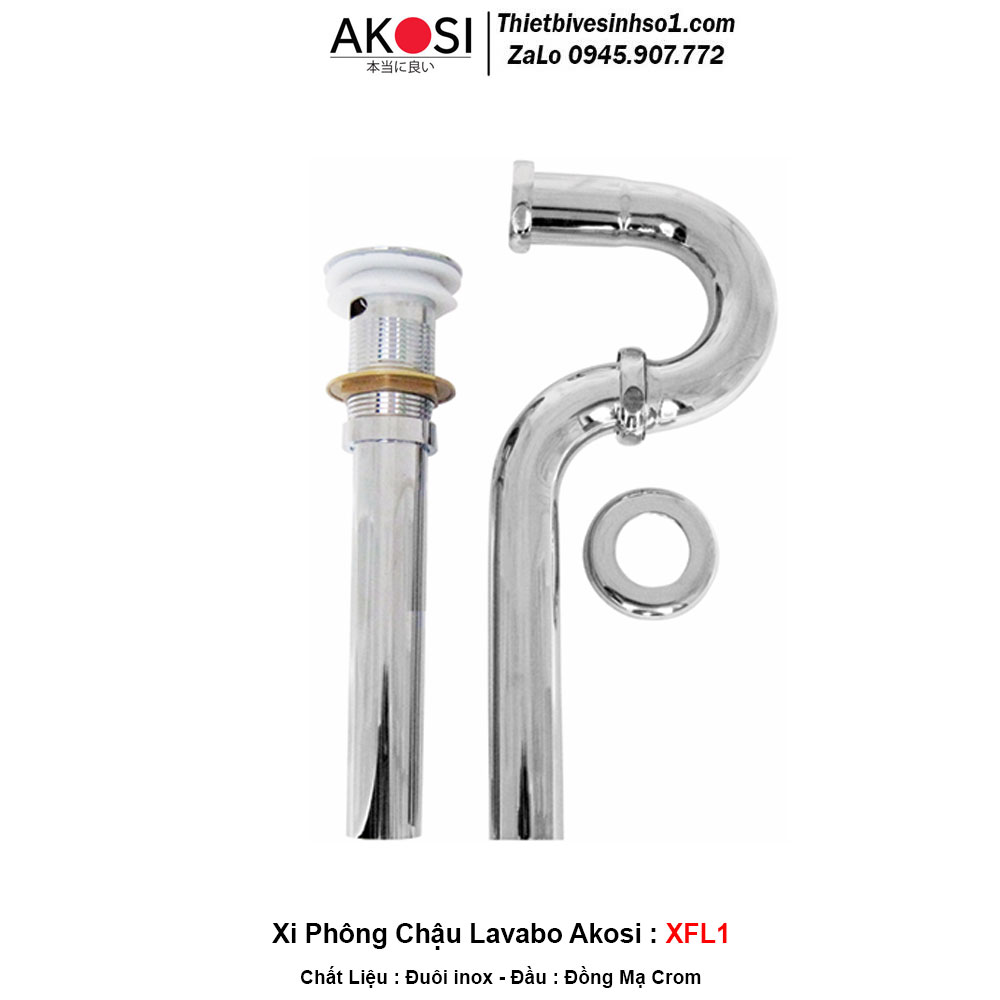 Xi Phông Chậu Lavabo Akosi XFL1