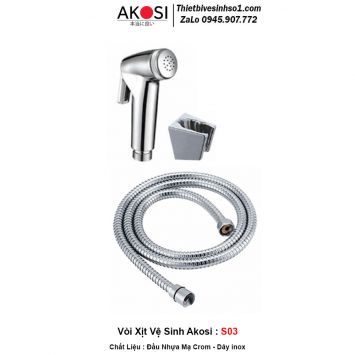 Vòi Xịt Vệ Sinh Akosi S03
