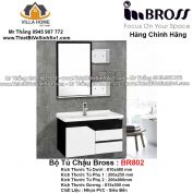 Bộ Tủ Chậu BROSS BR802