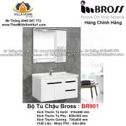 Bộ Tủ Chậu BROSS BR901