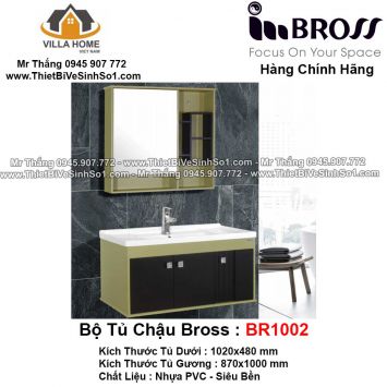 Bộ Tủ Chậu BROSS BR1002