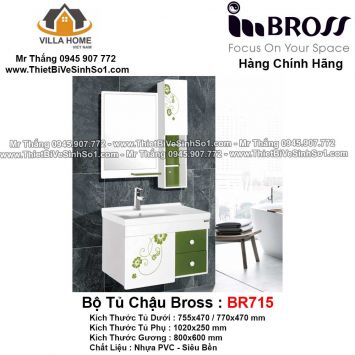 Bộ Tủ Chậu BROSS BR715