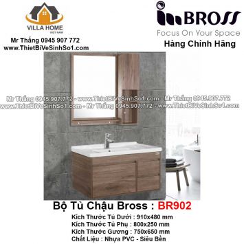 Bộ Tủ Chậu BROSS BR902