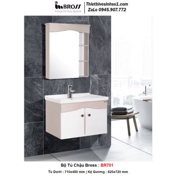 Bộ Tủ Chậu BROSS BR701